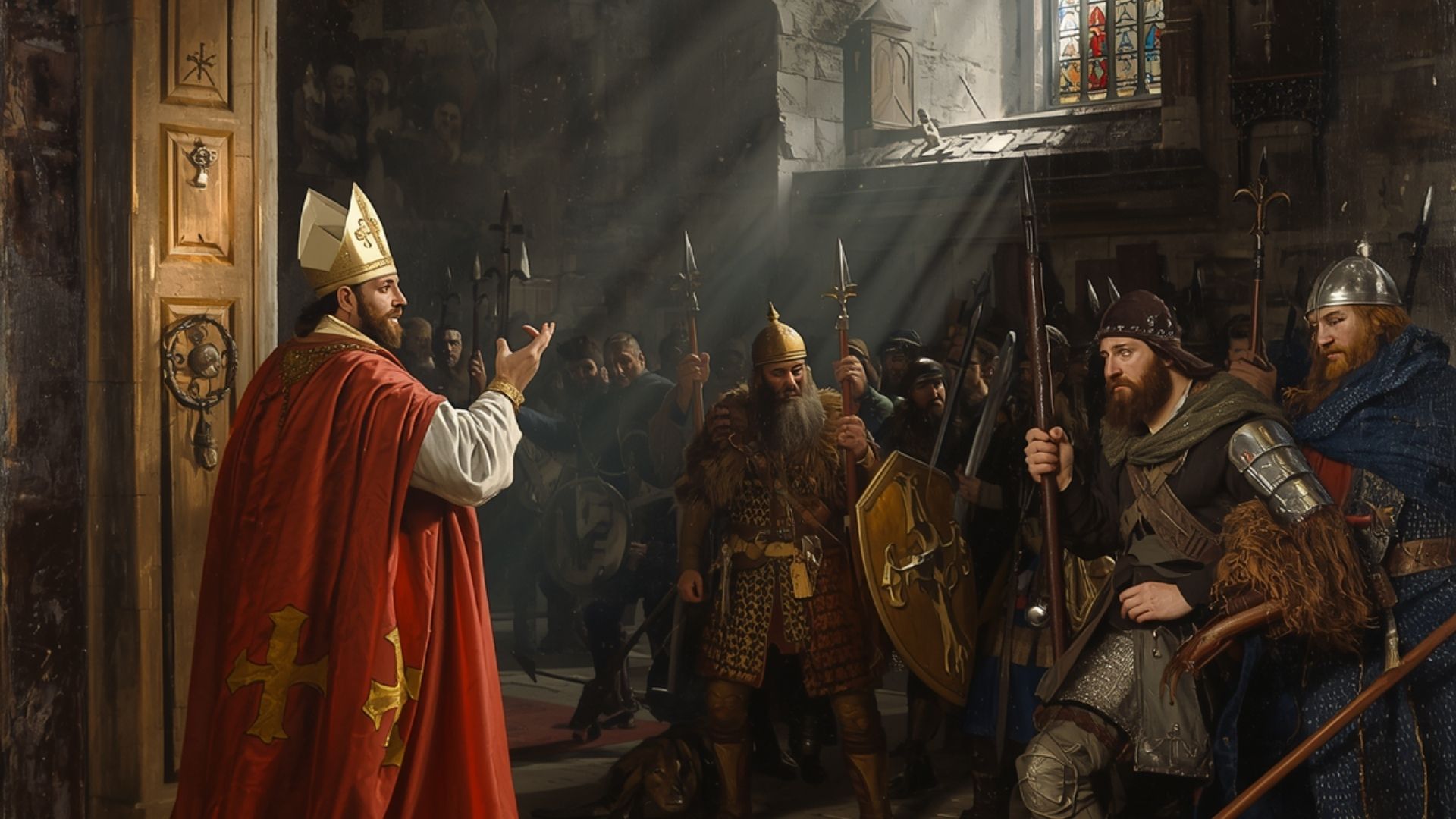 Abb&eacute; Gozlin : le pr&eacute;lat guerrier qui d&eacute;fendit Paris au IXe si&egrave;cle